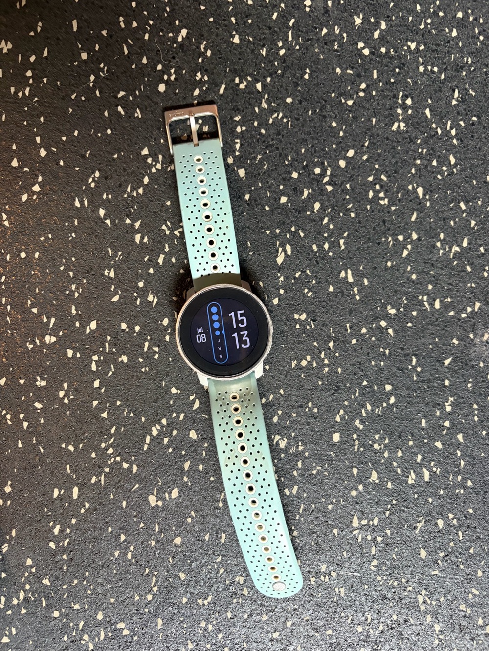 Suunto Mint Green Perforated Sport Smartwatch